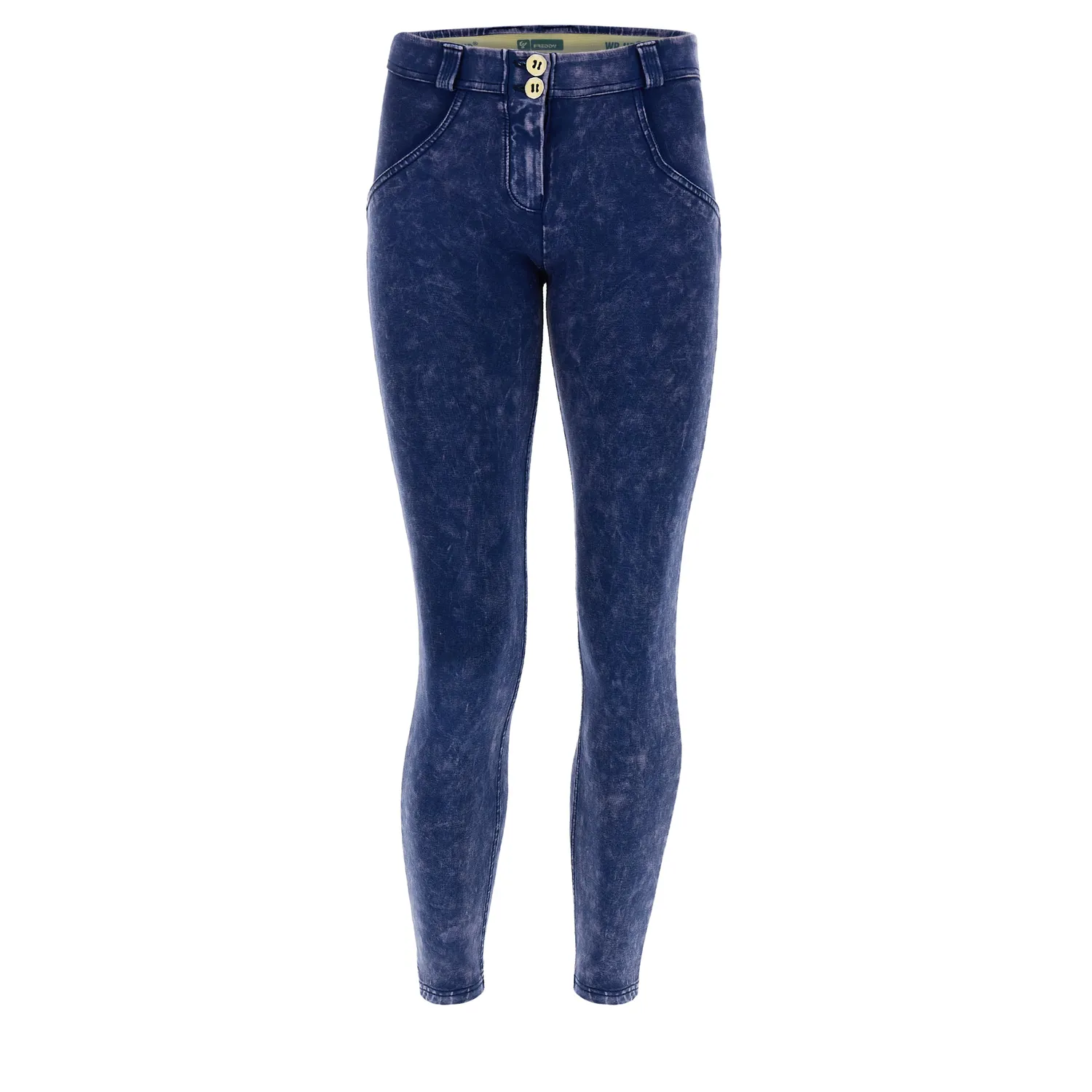 Freddy WR.UP 7/8 Superskinny Push-up Hose Navy Bio-Baumwolle