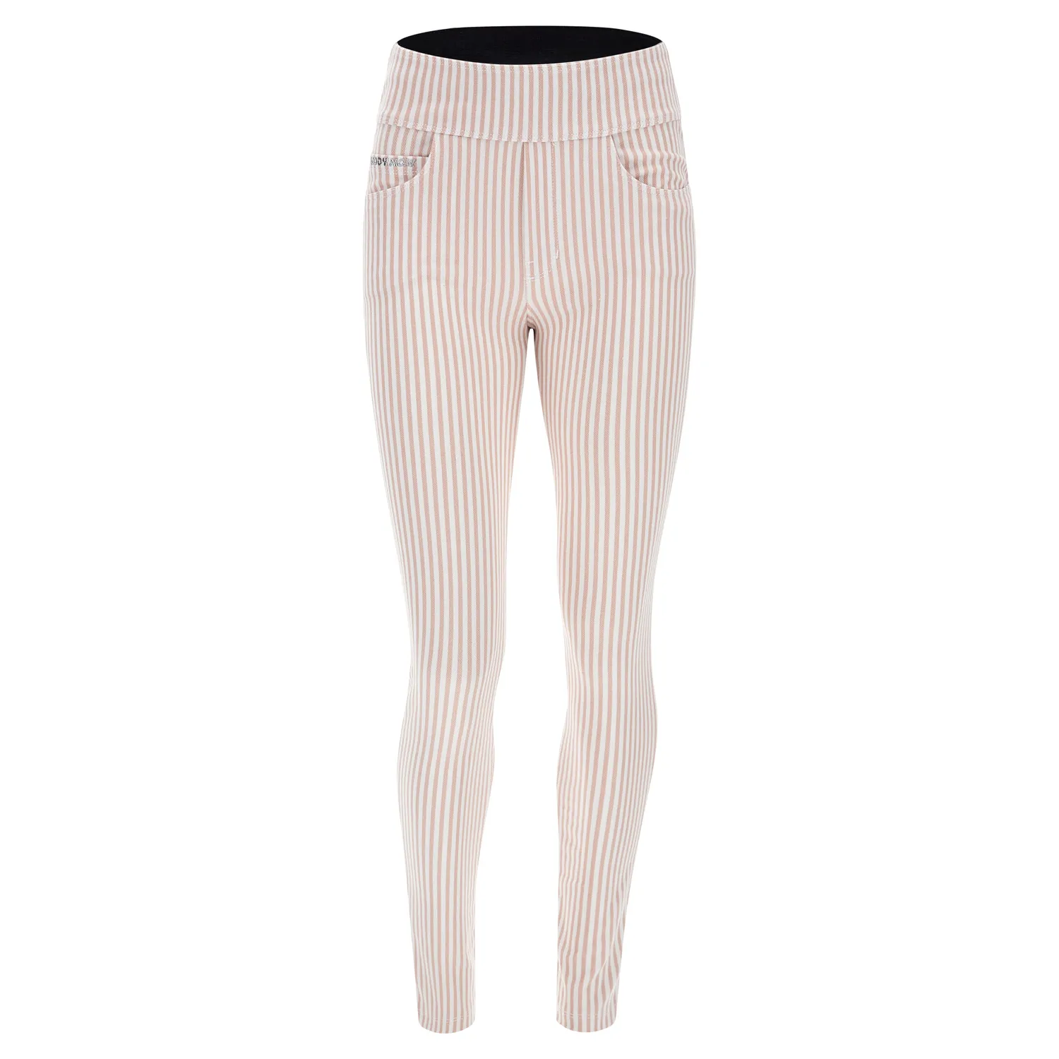 Freddy N.O.W. Yoga Hose Streifen Slim Fit Pastell