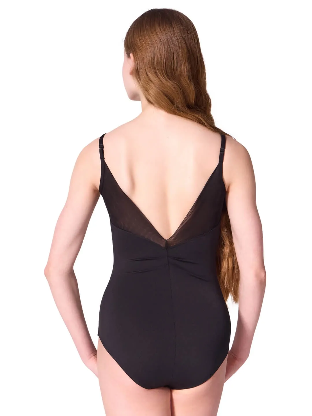 Capezio F12600W Anemoia Tanzbody Schwarz