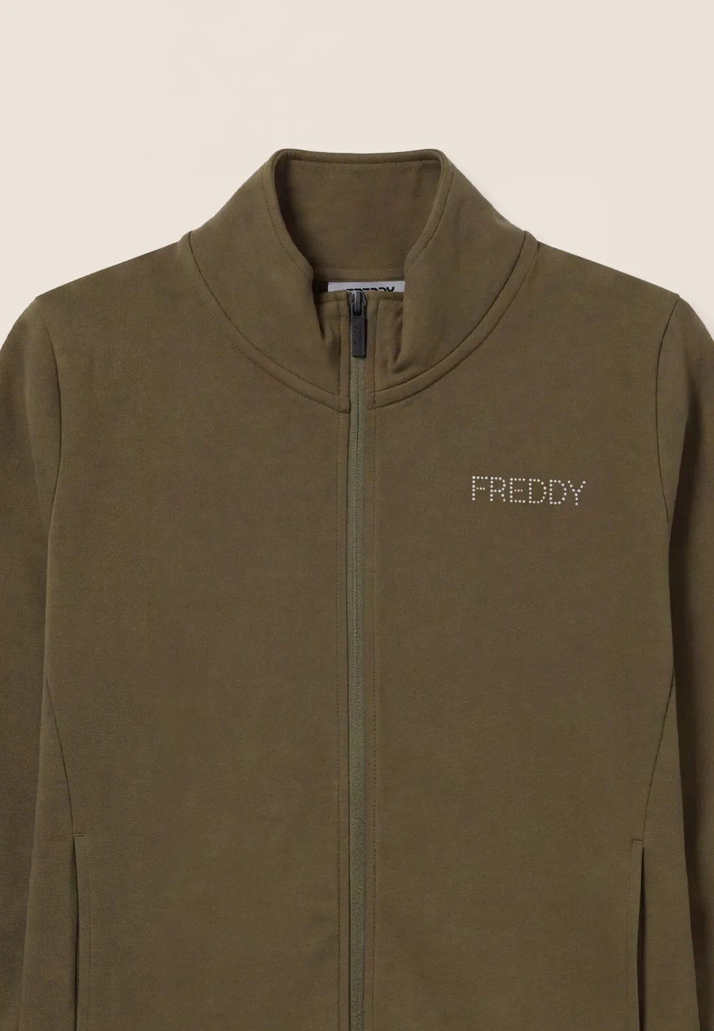 Freddy Trainingsanzug Mauve Wine-Black Baumwolle