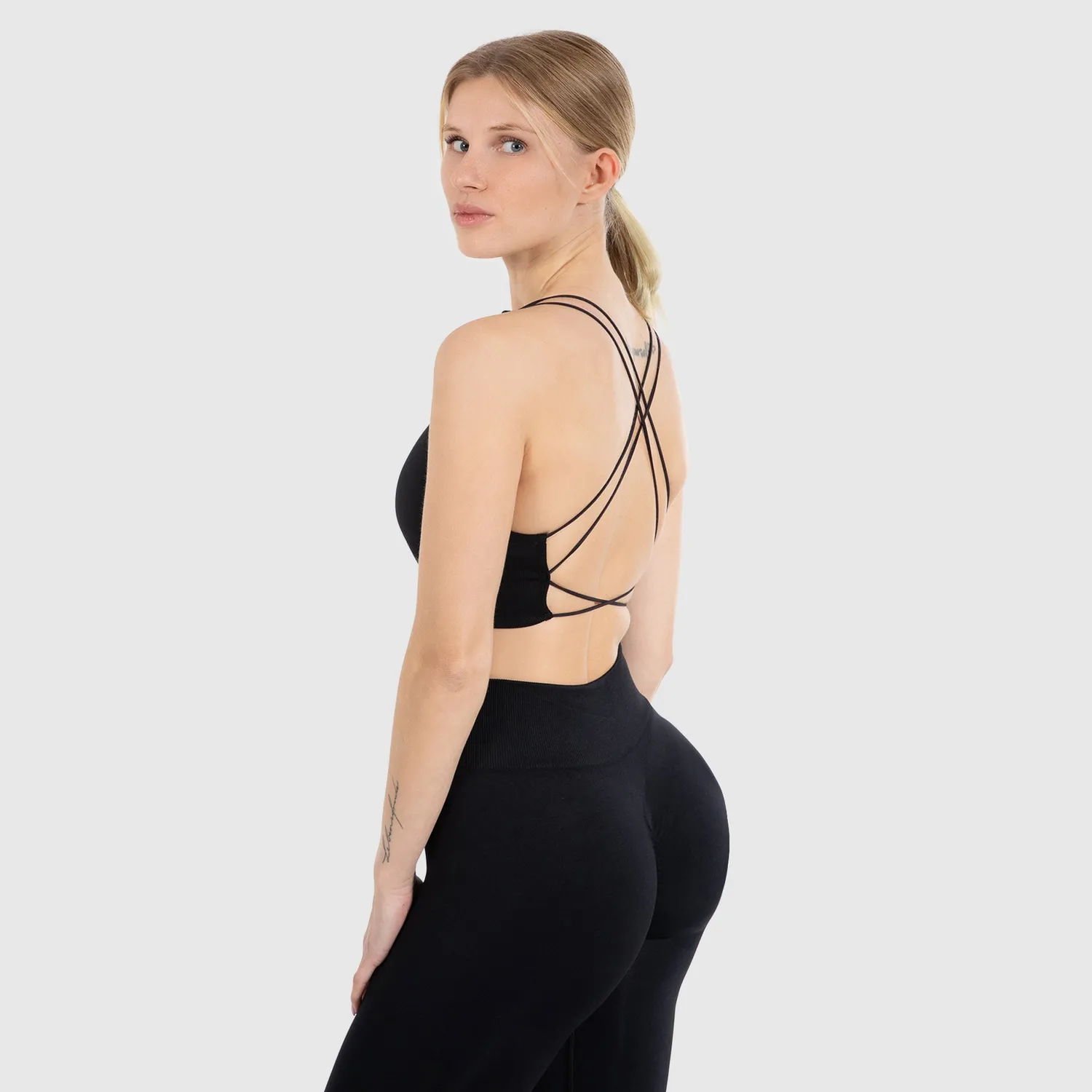 Smilodox Amaze Pro Klea Damen Sport-Set Schwarz squatproof