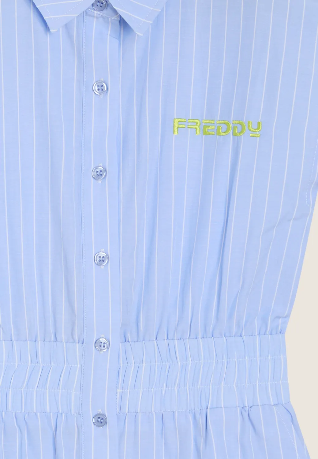 Freddy Tuta Jumpsuit Cielo ärmellos Streifen