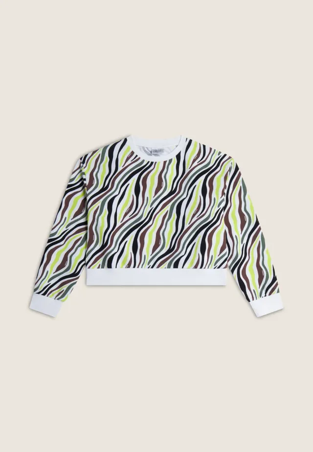 Freddy Sweatshirt Mädchen Multicolor Cropped Print