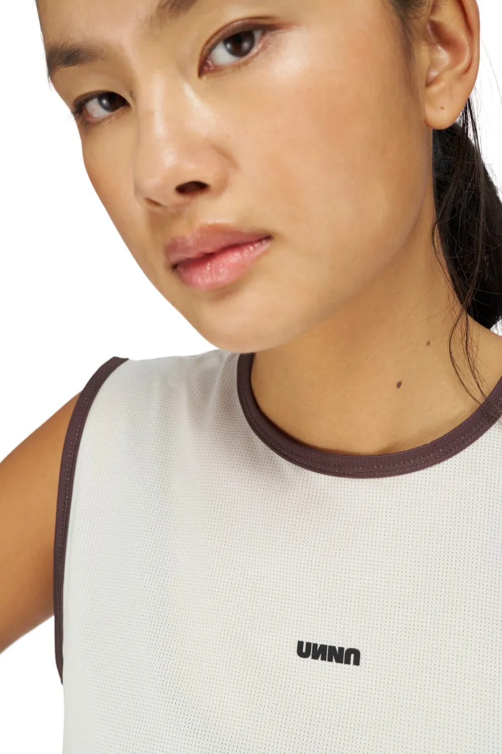 UNNA Light Tank Tanktop Damen Altweiß elastisch