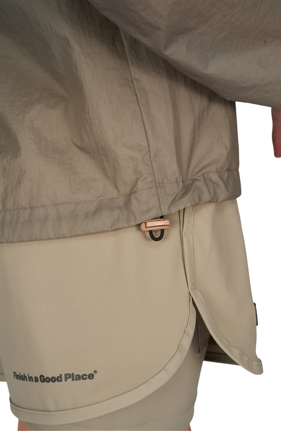 UNNA Smiles Windstopper Jacke Stone Grey winddicht