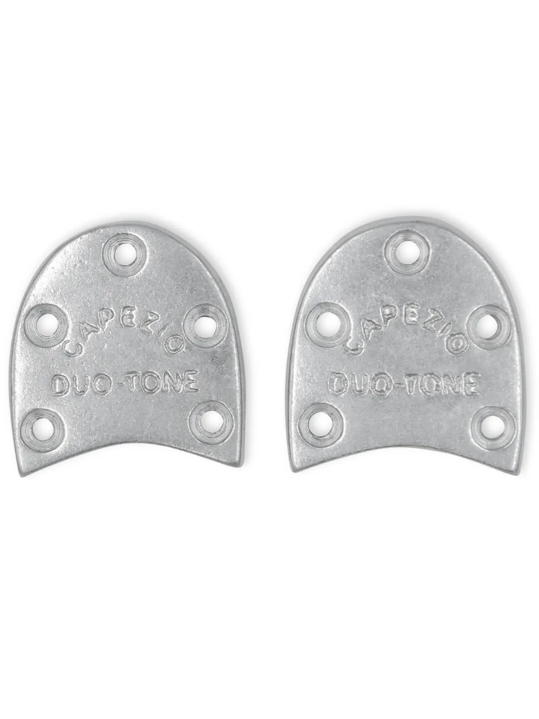 Capezio Classics DT Heel Taps Silber Gr. 5 Aluminium