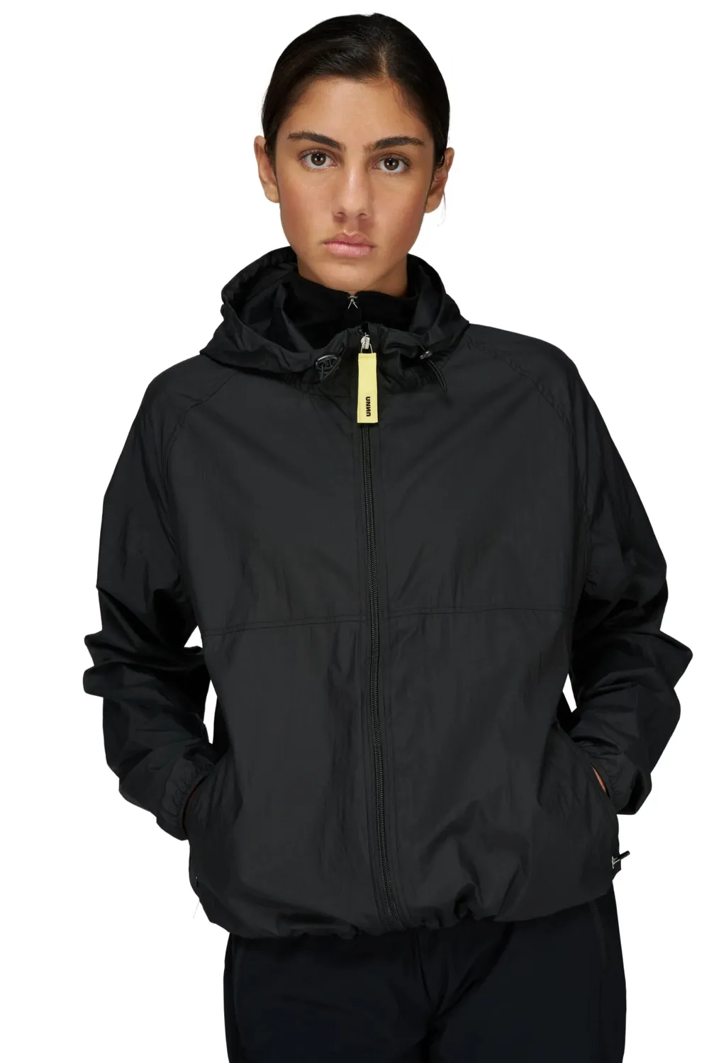 UNNA Smiles Run Jacket W Laufjacke Schwarz PFC-frei