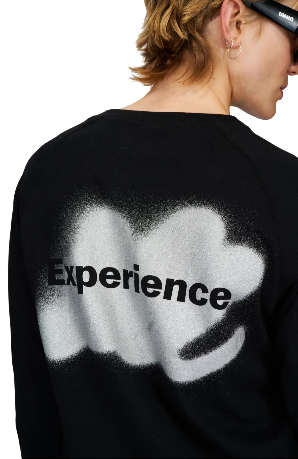 UNNA Experience LS W Langarmshirt Schwarz Bio-Baumwolle
