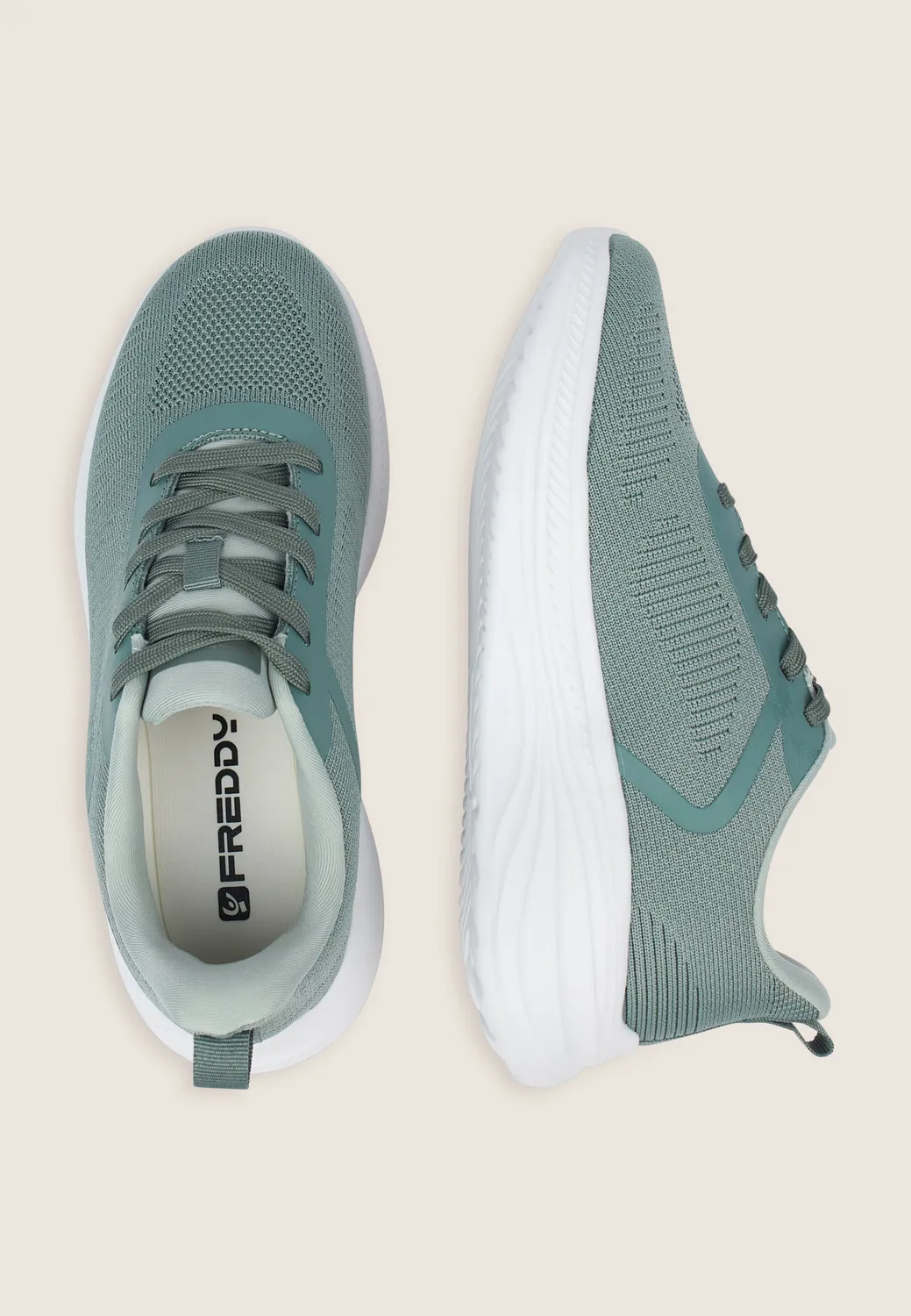 Freddy Sneaker leicht Weiß Memory Foam Gr 36