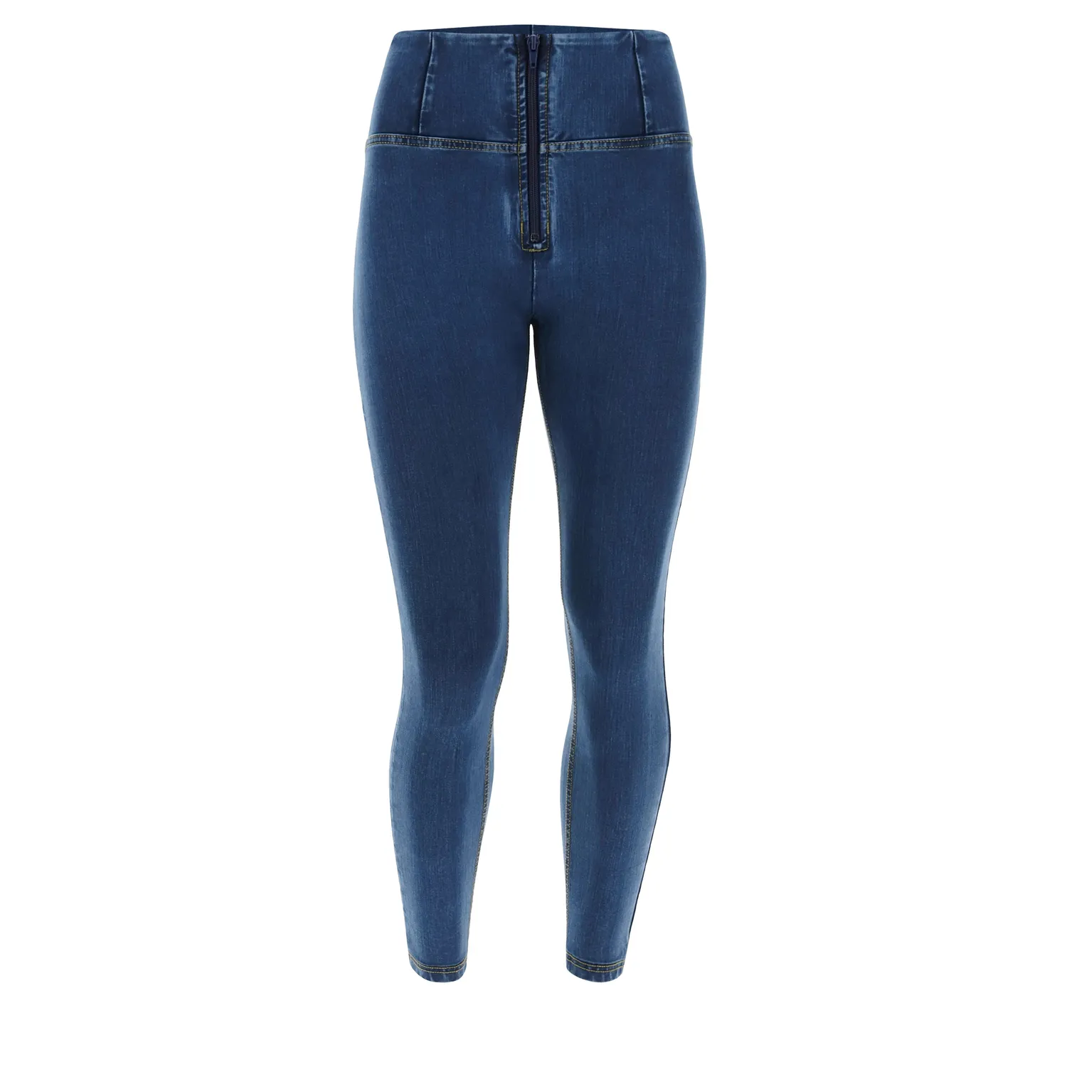 Freddy WR.UP 7/8 Jeans Damen Schwarz High Waist Push-up
