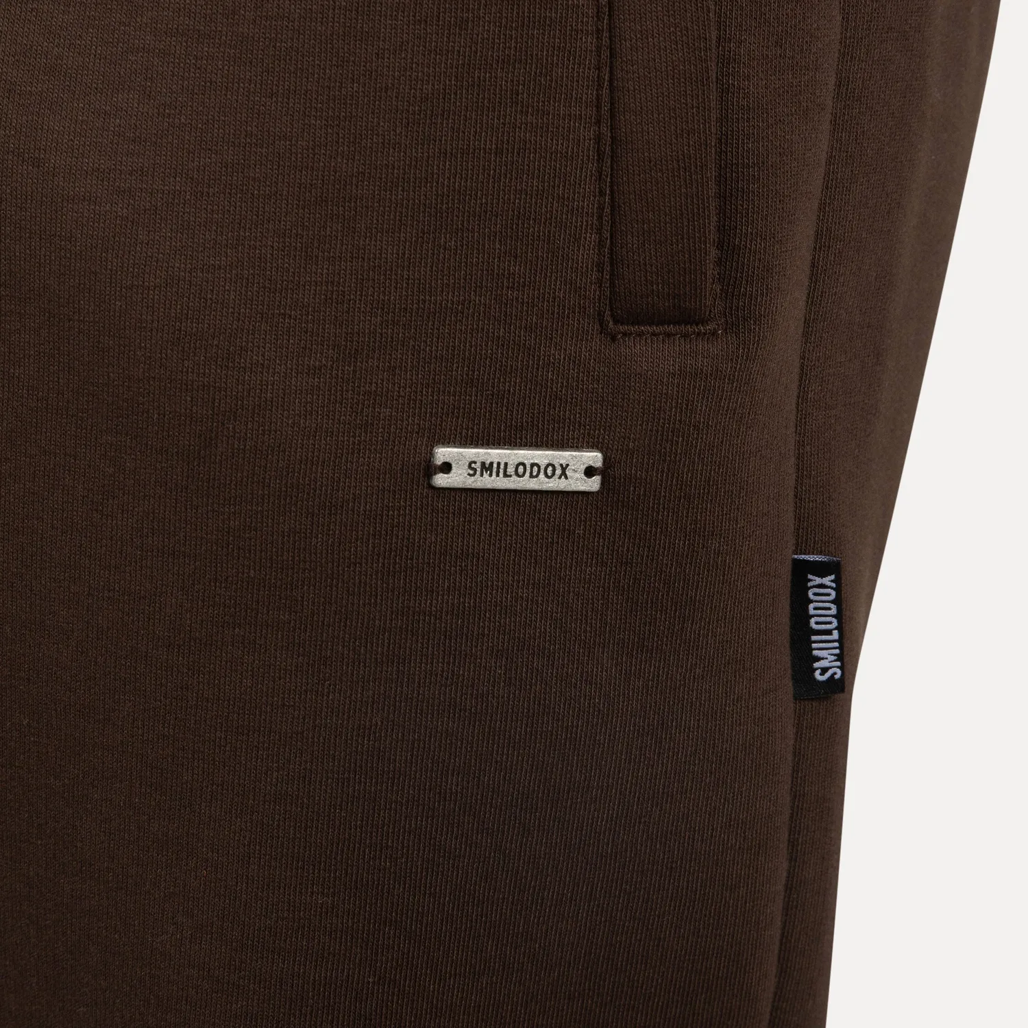 Smilodox Sorea Ilyas Jogginghose Herren Schwarz Baumwolle