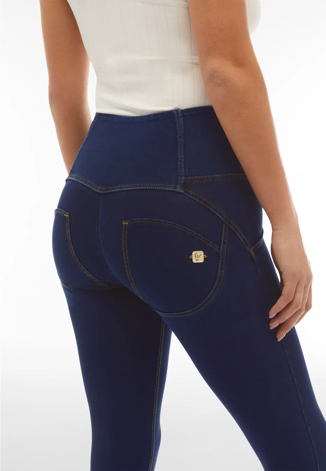 Freddy WR.UP Jeggings 7/8 dunkelblau Denim