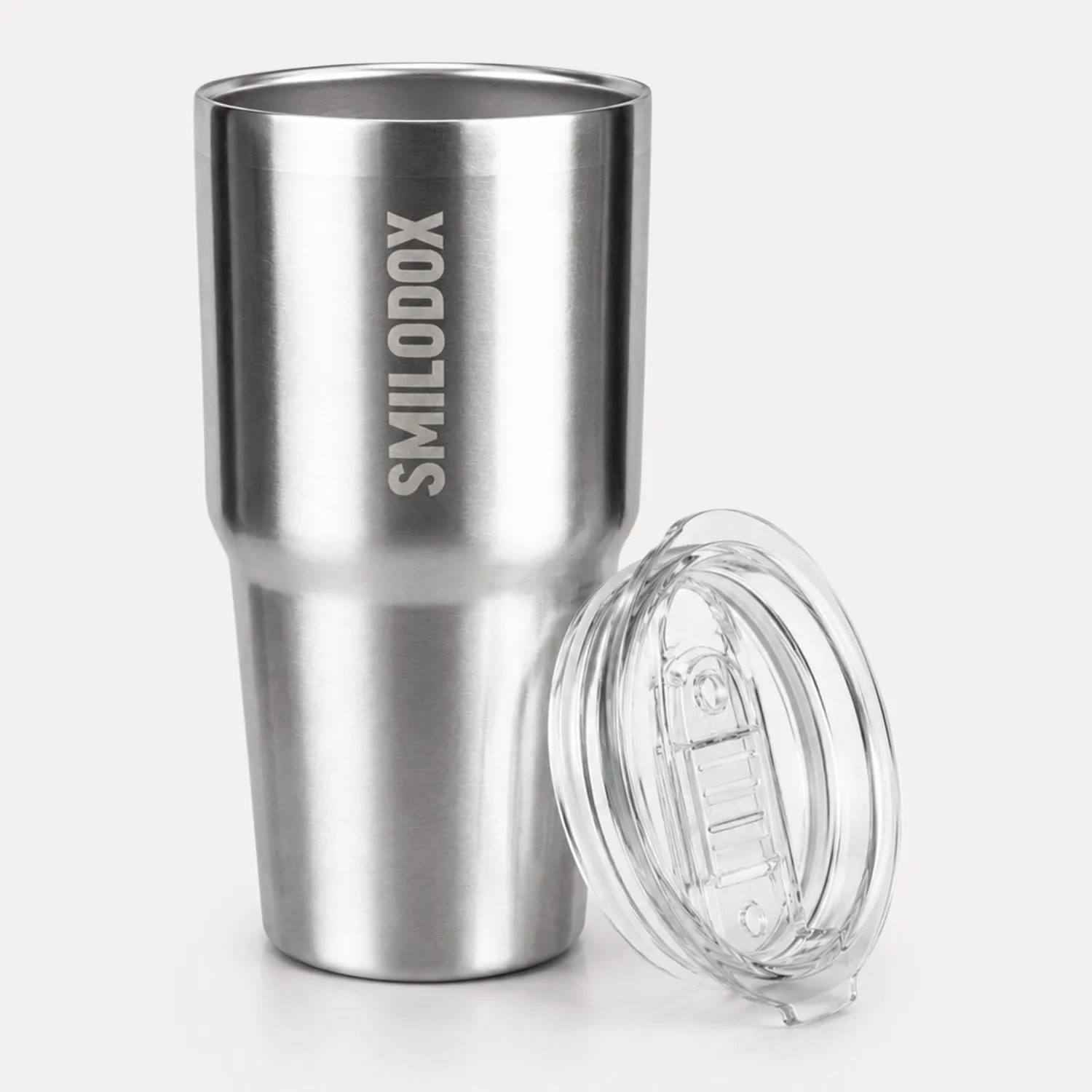 Smilodox Pantho Trinkflasche 550ml Schwarz Edelstahl