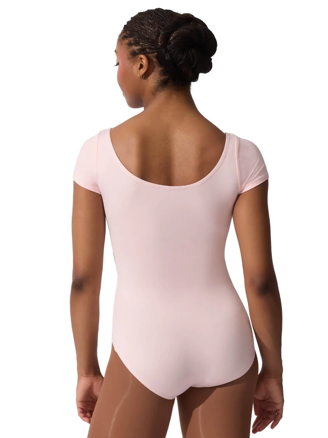 Capezio Studio Collection SE1005W Kurzarm Ballettanzug Schwarz
