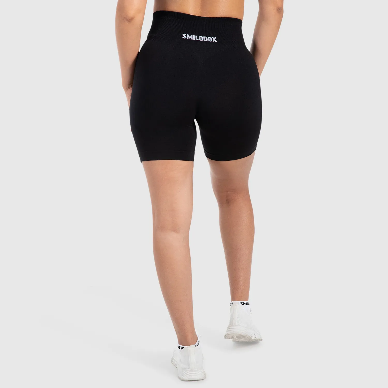 Smilodox Amaze Pro Leggings Shorts Schwarz blickdicht