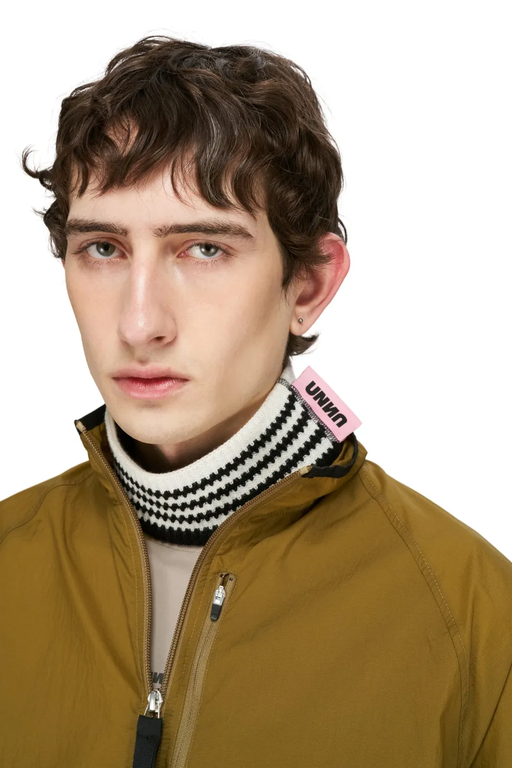 UNNA Smiles Windstopper Laufjacke Gold Olive Herren