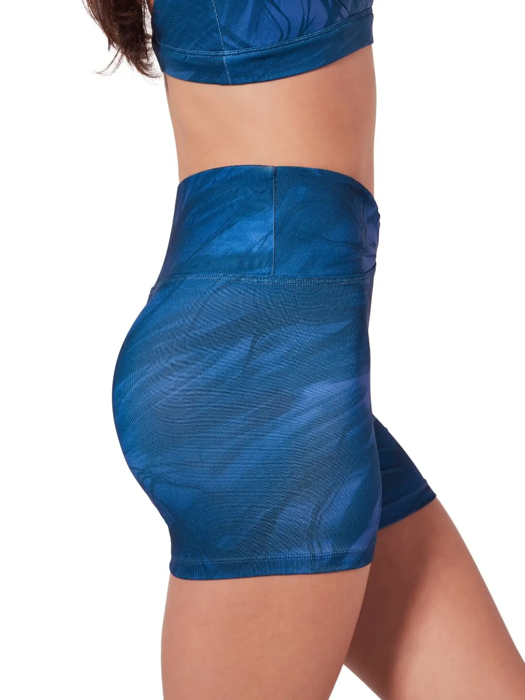 Capezio F12415W Breccia Short Marbled Haze M blickdicht