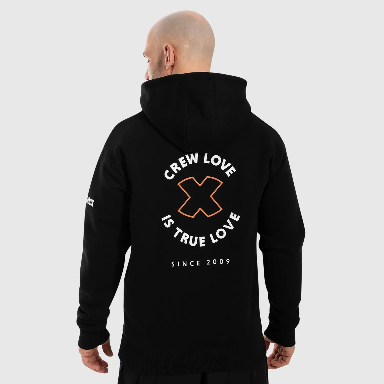 Smilodox Sorea Unisex Zip Hoodie Winter Hoodie Schwarz Baumwolle