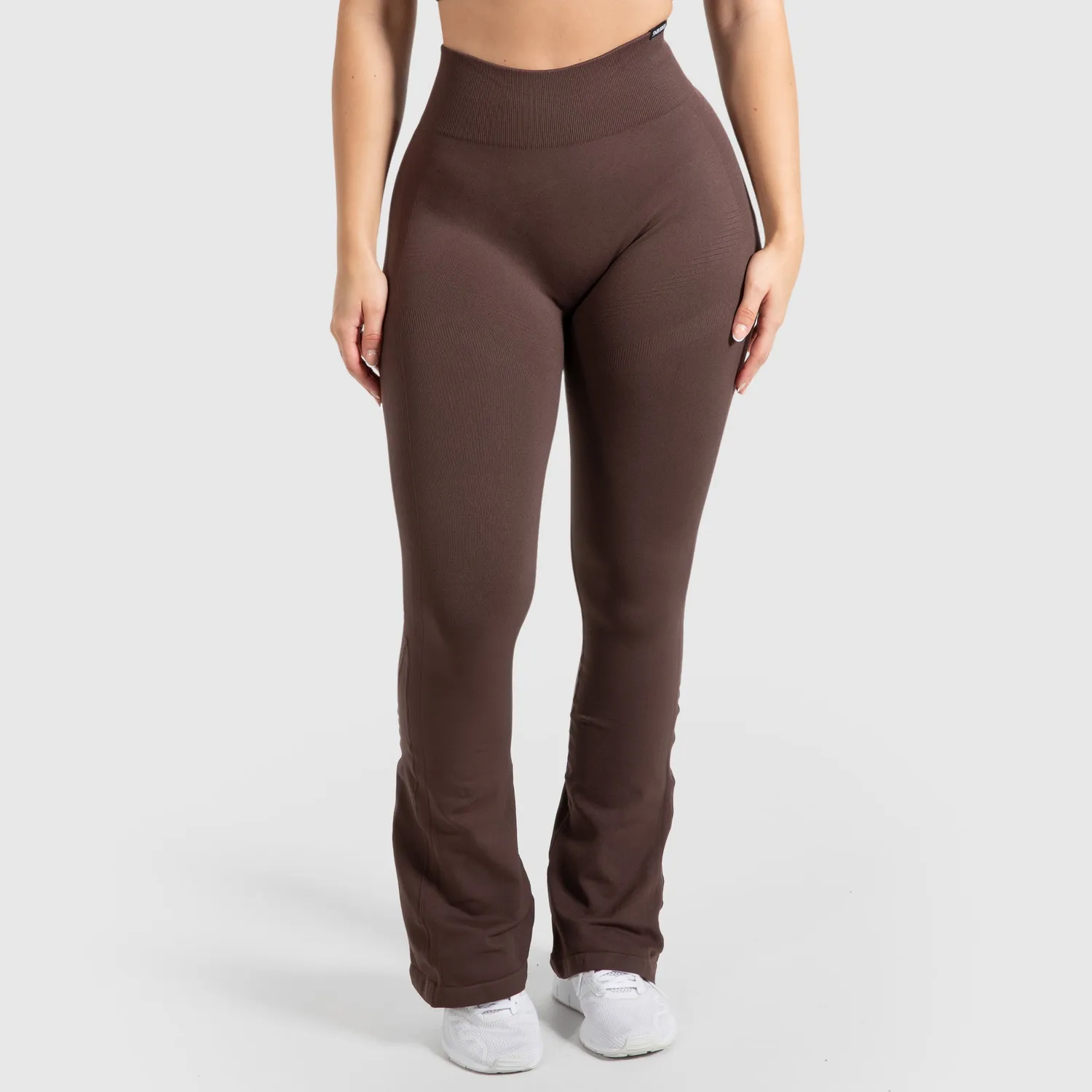 Smilodox Cetrina Aylin Scrunch Schlaghose Schwarz Flare