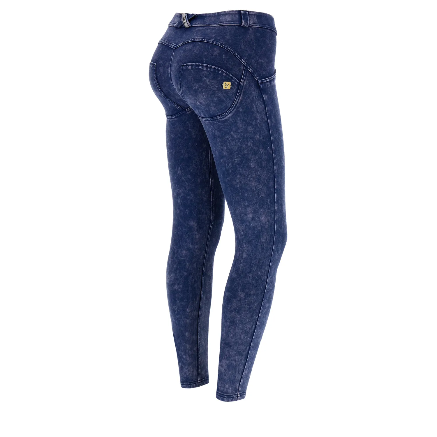 Freddy WR.UP 7/8 Superskinny Push-up Hose Navy Bio-Baumwolle