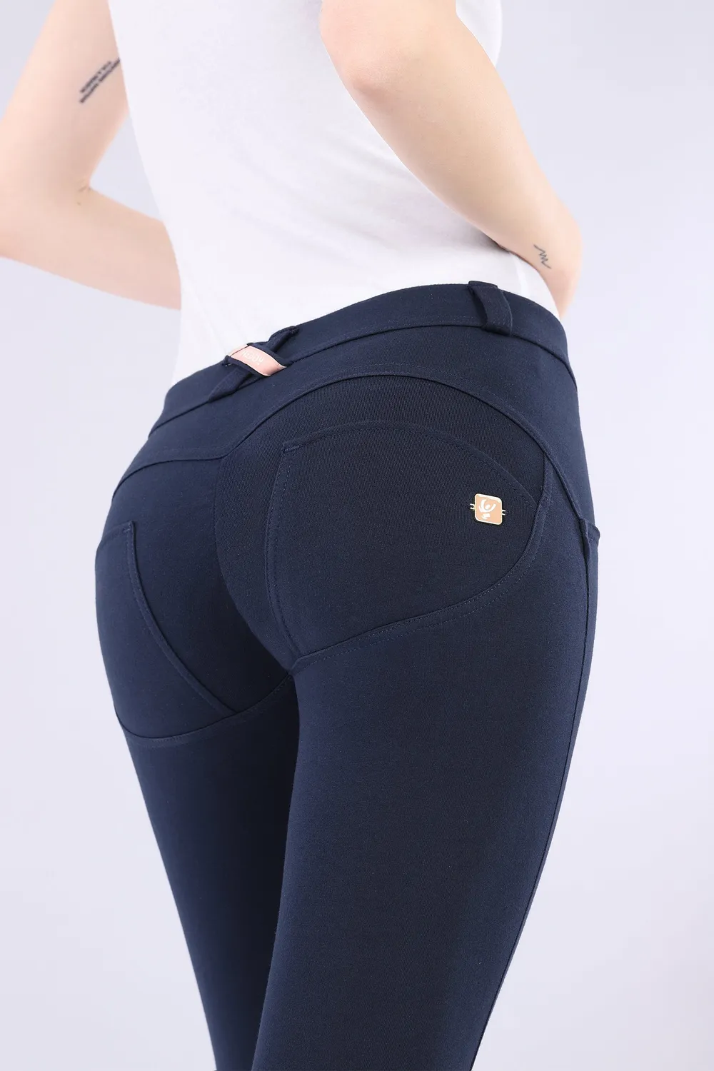 Freddy WR.UP Super Skinny Push-up Hose Night Blue Regular