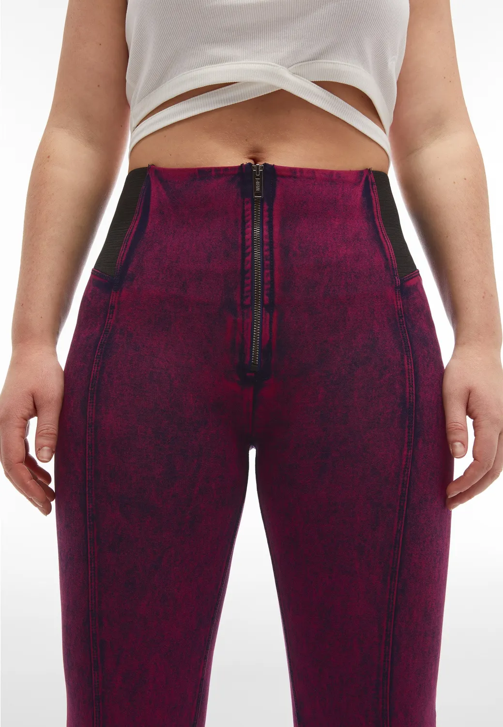 Freddy WR.UP Jeggings Damen High Waist Marble-Blau