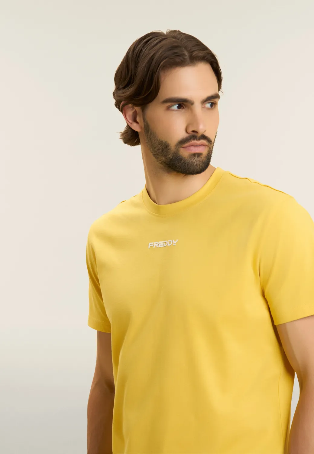 Freddy T-Shirt Baumwolle Pageant Blue Logo kurzarm