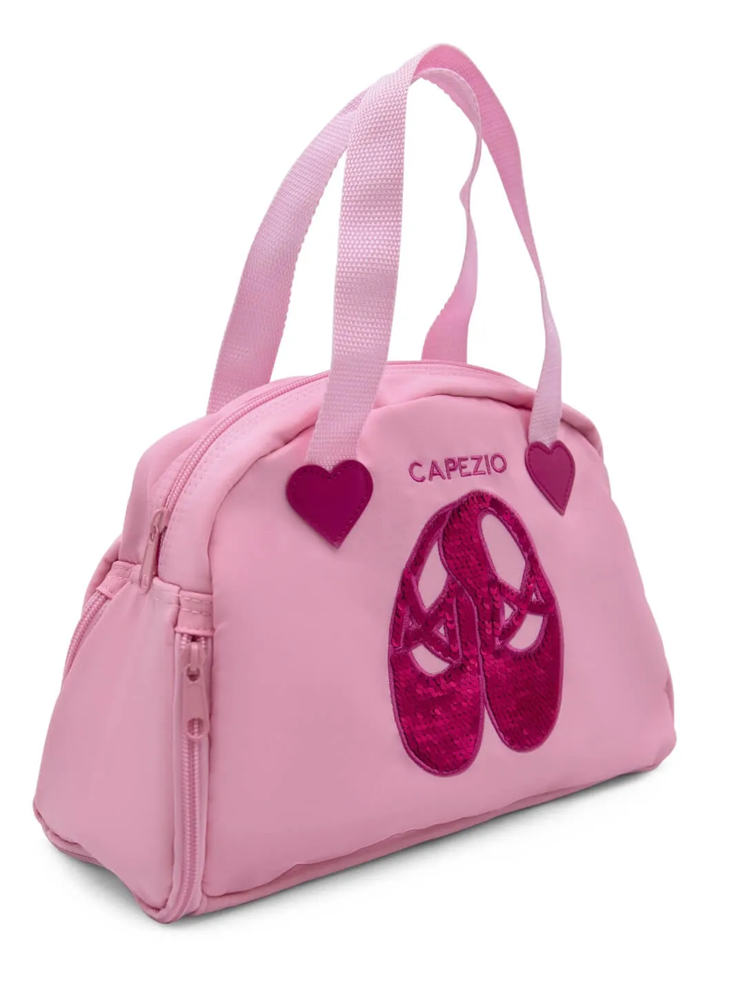 Capezio Pretty Tote B240 Tanztasche Hellrosa Pailletten