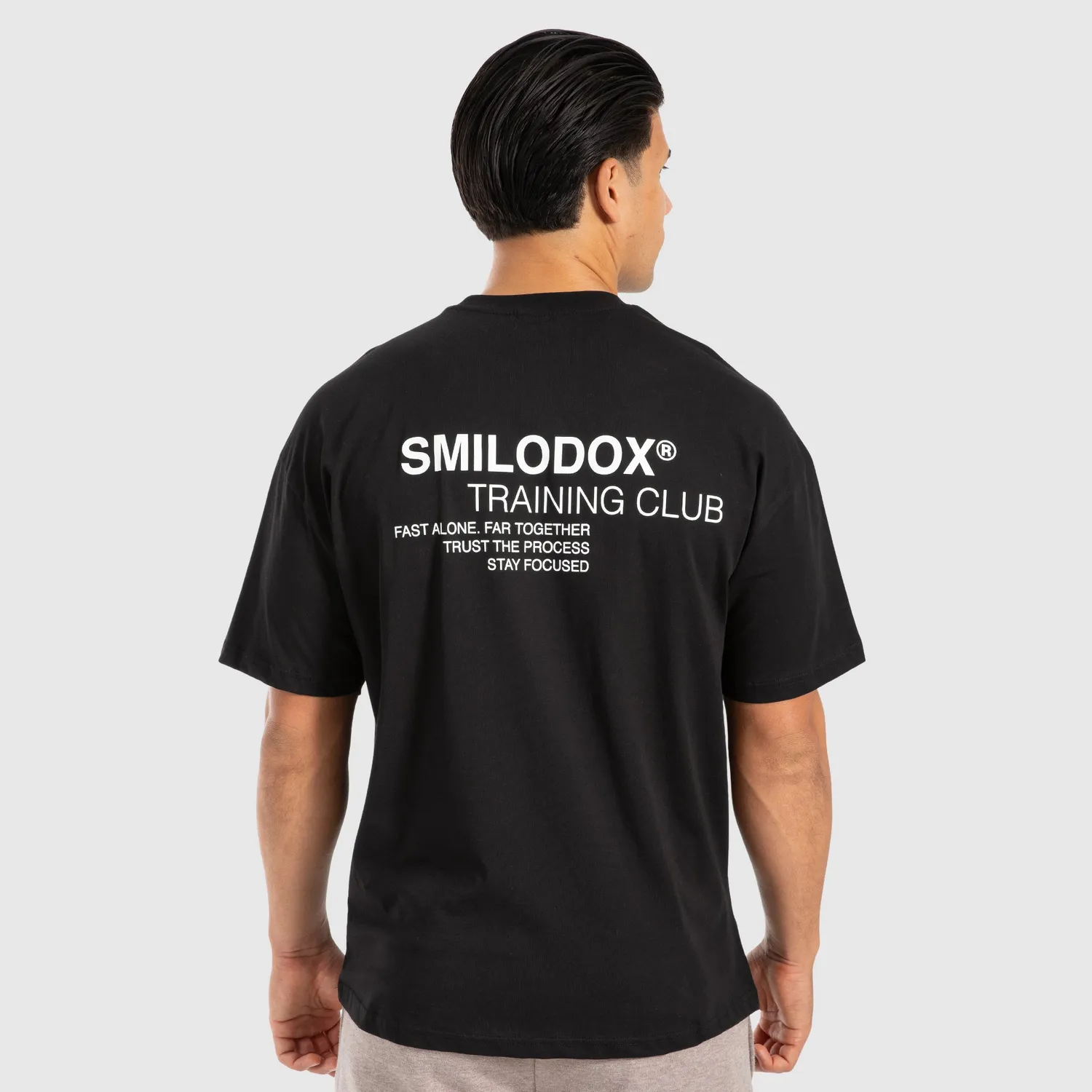 Smilodox Cyris T-Shirt Unisex Schwarz Oversize