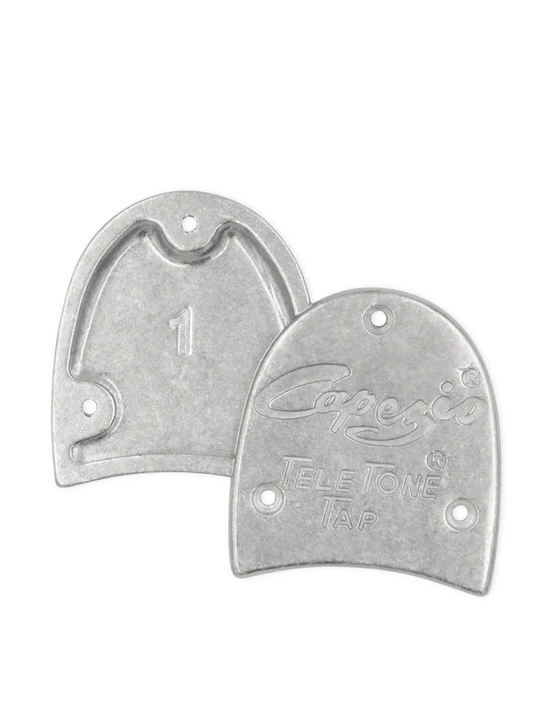 Capezio Tele Tone TTH Steppeisen silber 1 Paar