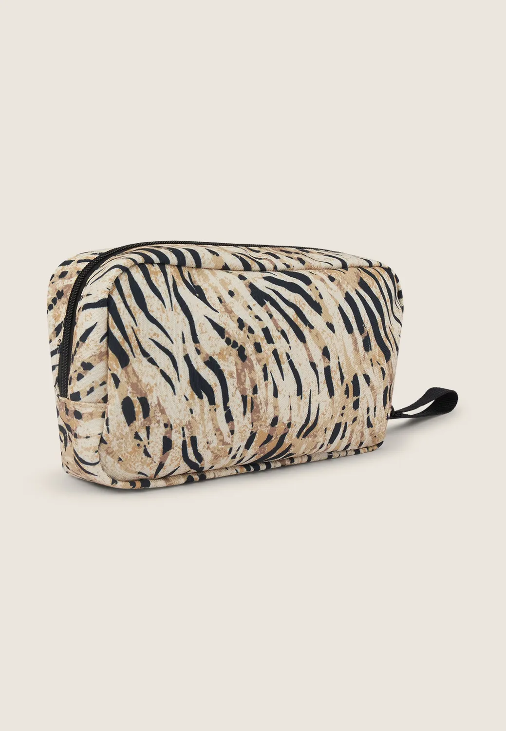 Freddy Kosmetiktasche Animalier Black Zebra 25 cm