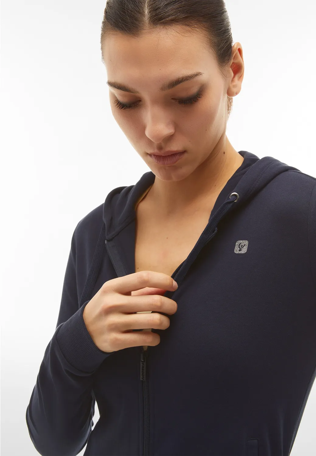 Freddy Interlock Trainingsanzug Zip-Hoodie Nero M