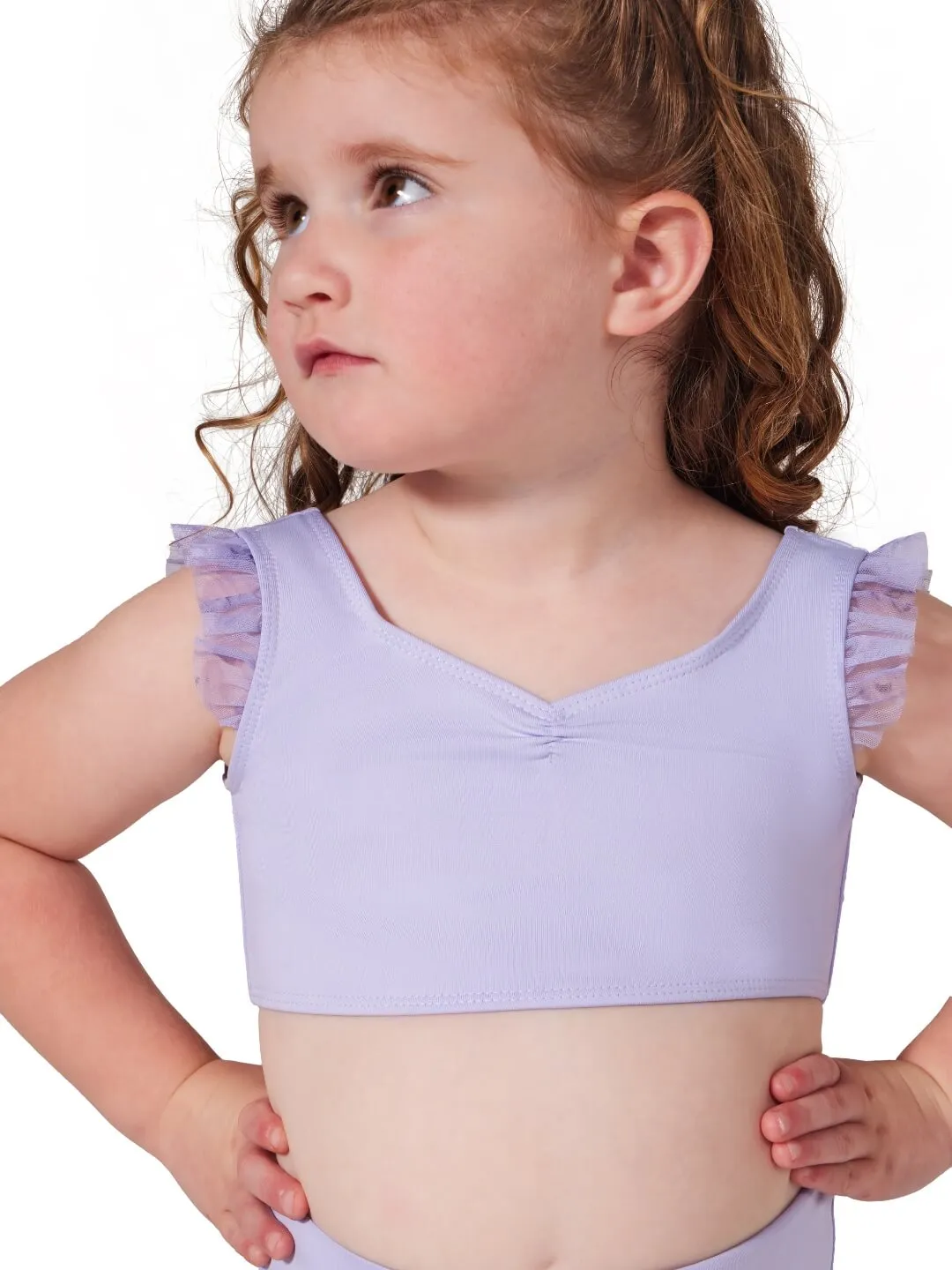 Capezio Coming Up Roses Rosy Top F12436C Kindertop Pink Mesh