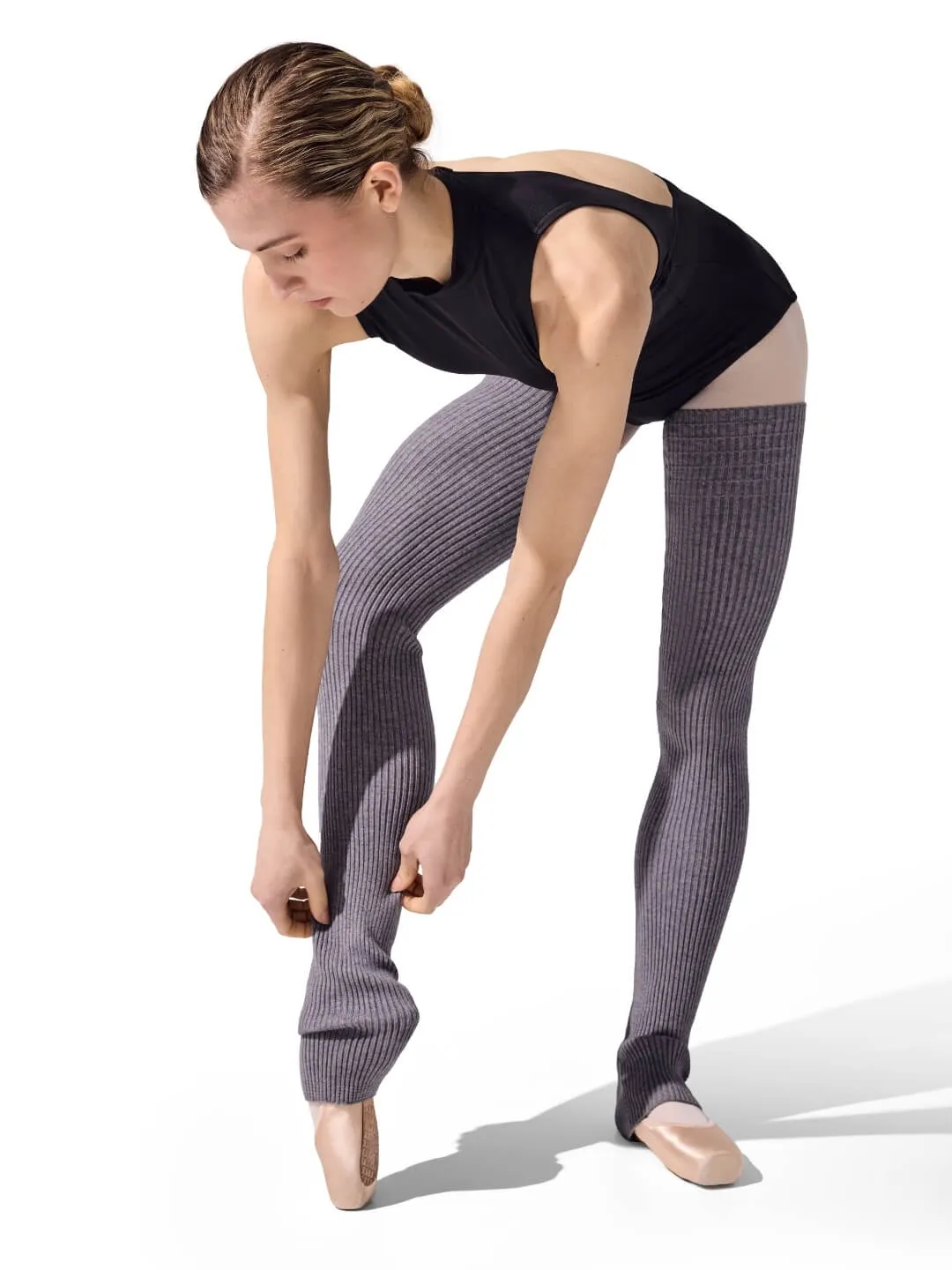 Capezio Class CK10954W Beinwärmer Schwarz 27 Zoll