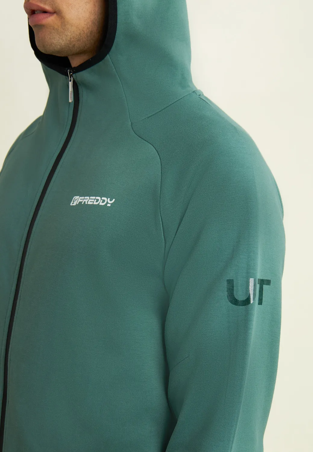 Freddy Full Zip Hoodie Herren Turbulence Regular Fit