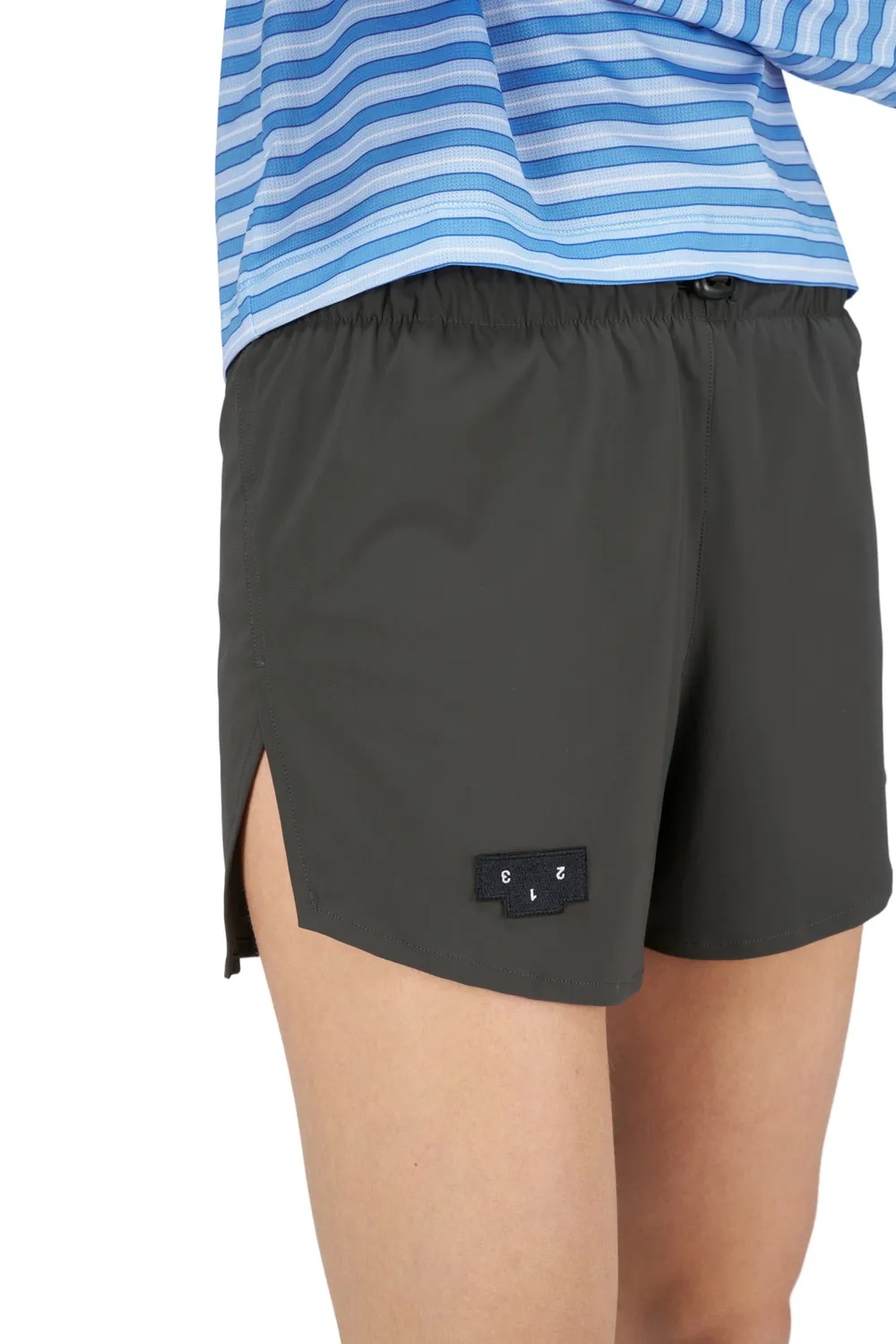 UNNA Tempo Shorts W Laufshorts Dunkelgrau