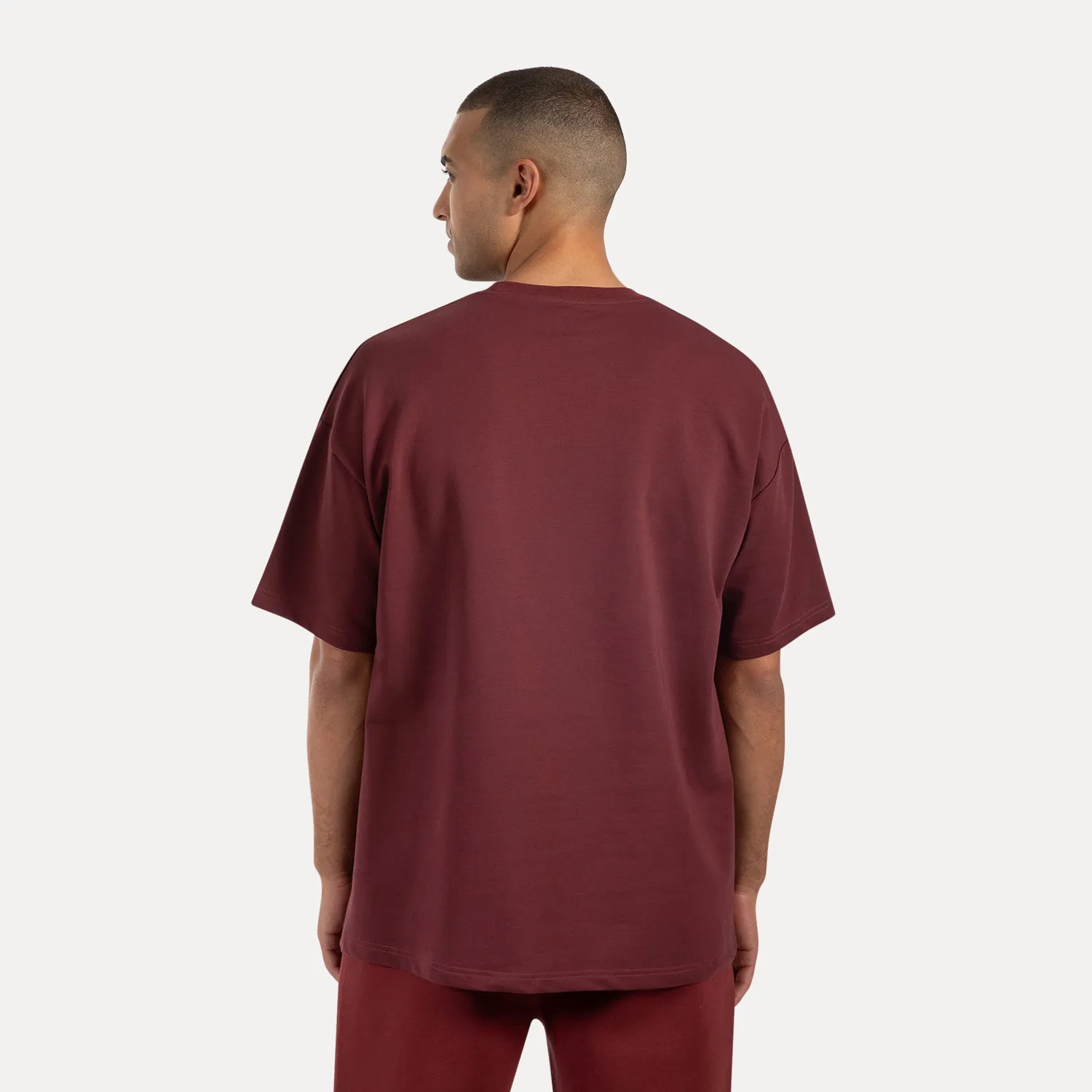 Smilodox Kayson T-Shirt Herren Schwarz Oversize