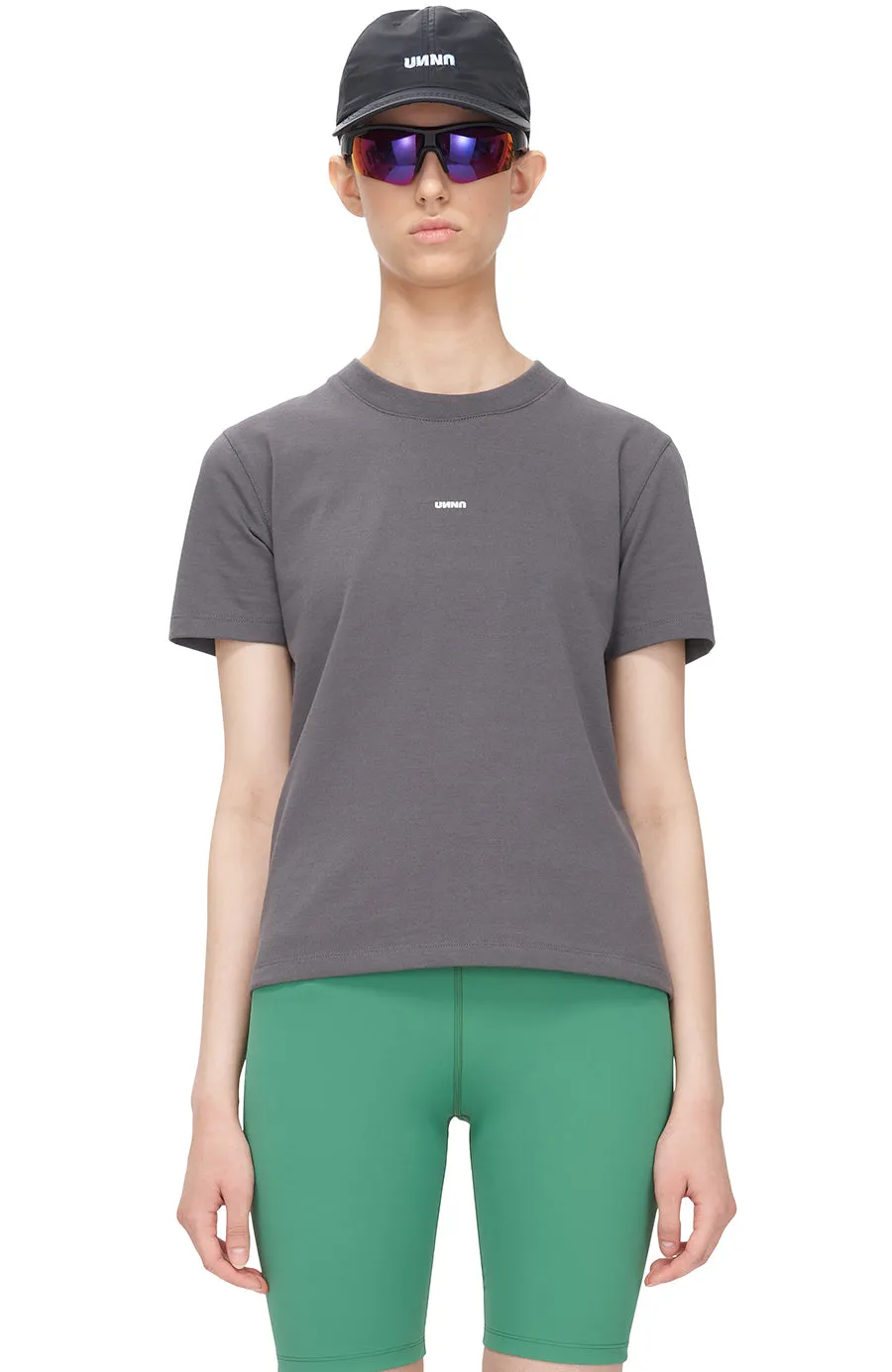 UNNA 1 Step T-Shirt Damen Magnet Grey Bio-Baumwolle