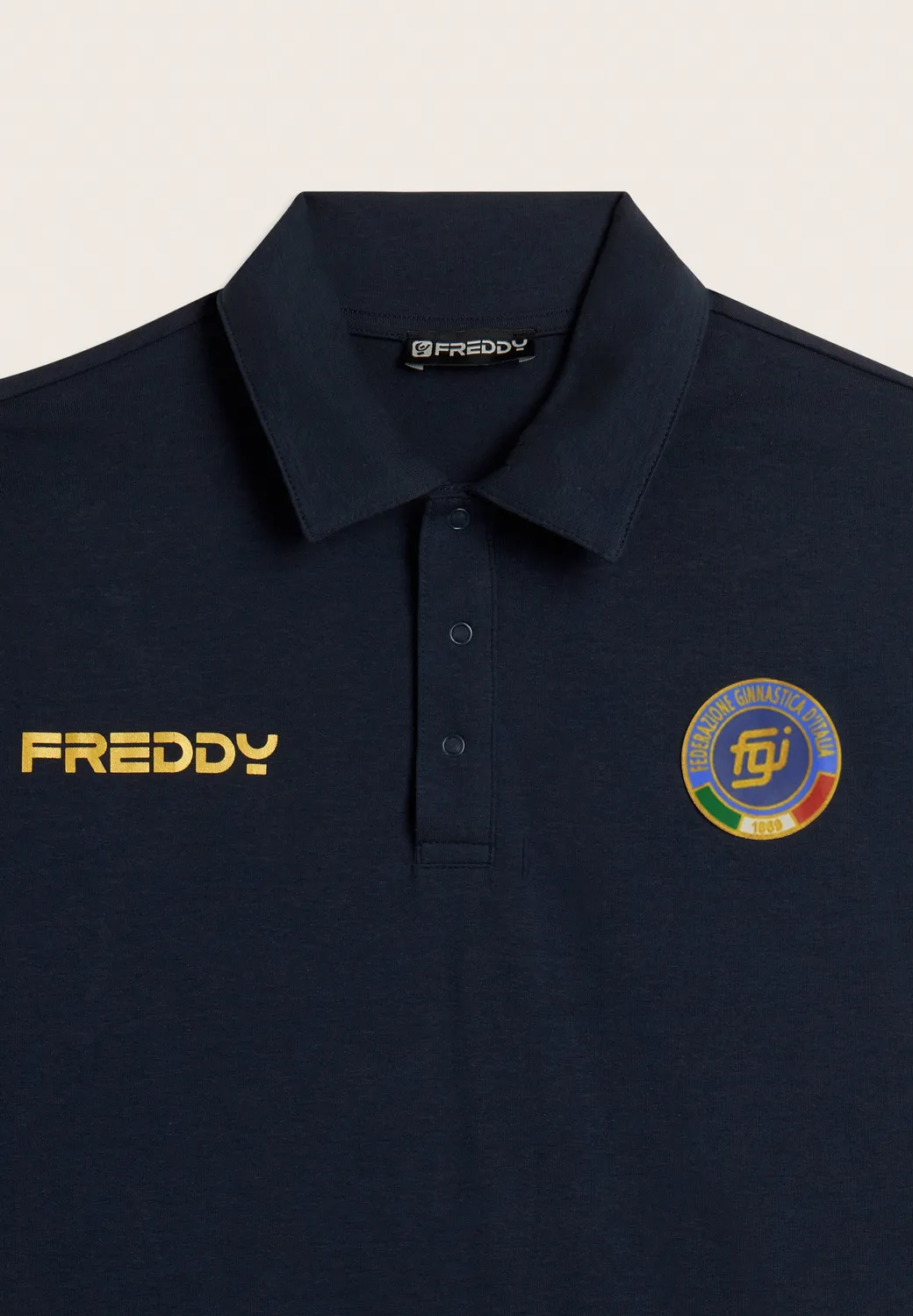 Freddy Italia FGI Polo Herren Baumwolle Dark Sapphire