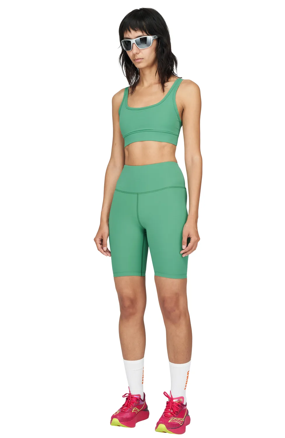 UNNA Good Place Shorts Radtight Pine Green Taschen