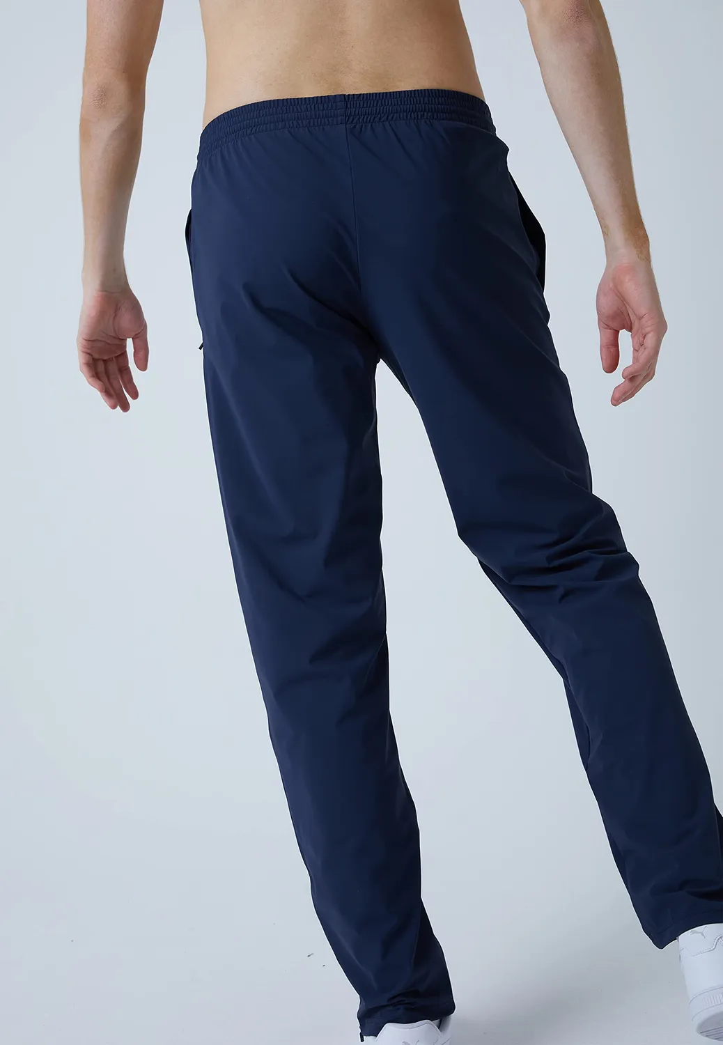 Sportkind Woven Trainingshose Navy Gr. L mit Zip