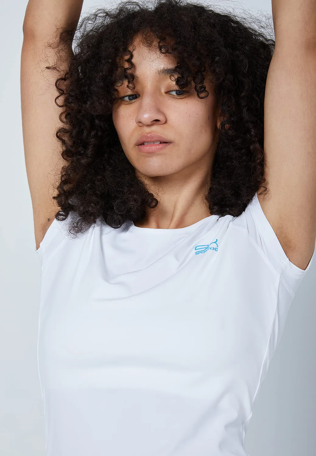 SPORTKIND Tennis T-Shirt Kurzarm Rosa UPF 50+