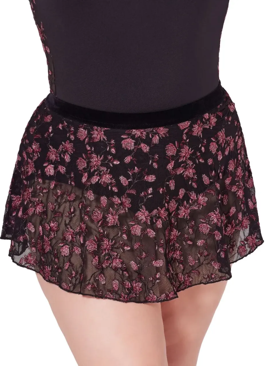 Capezio F12406W Enchant Tanzrock Schwarz