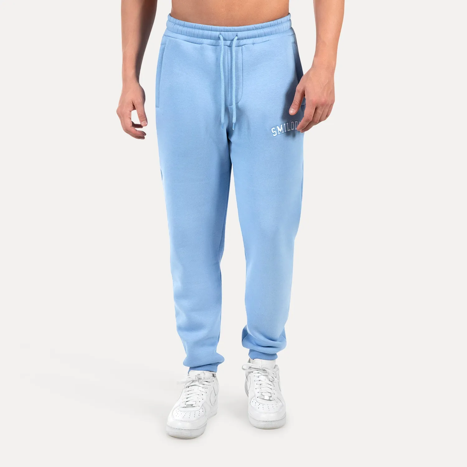 Smilodox Kayson Jogginghose Herren Schwarz Oversize