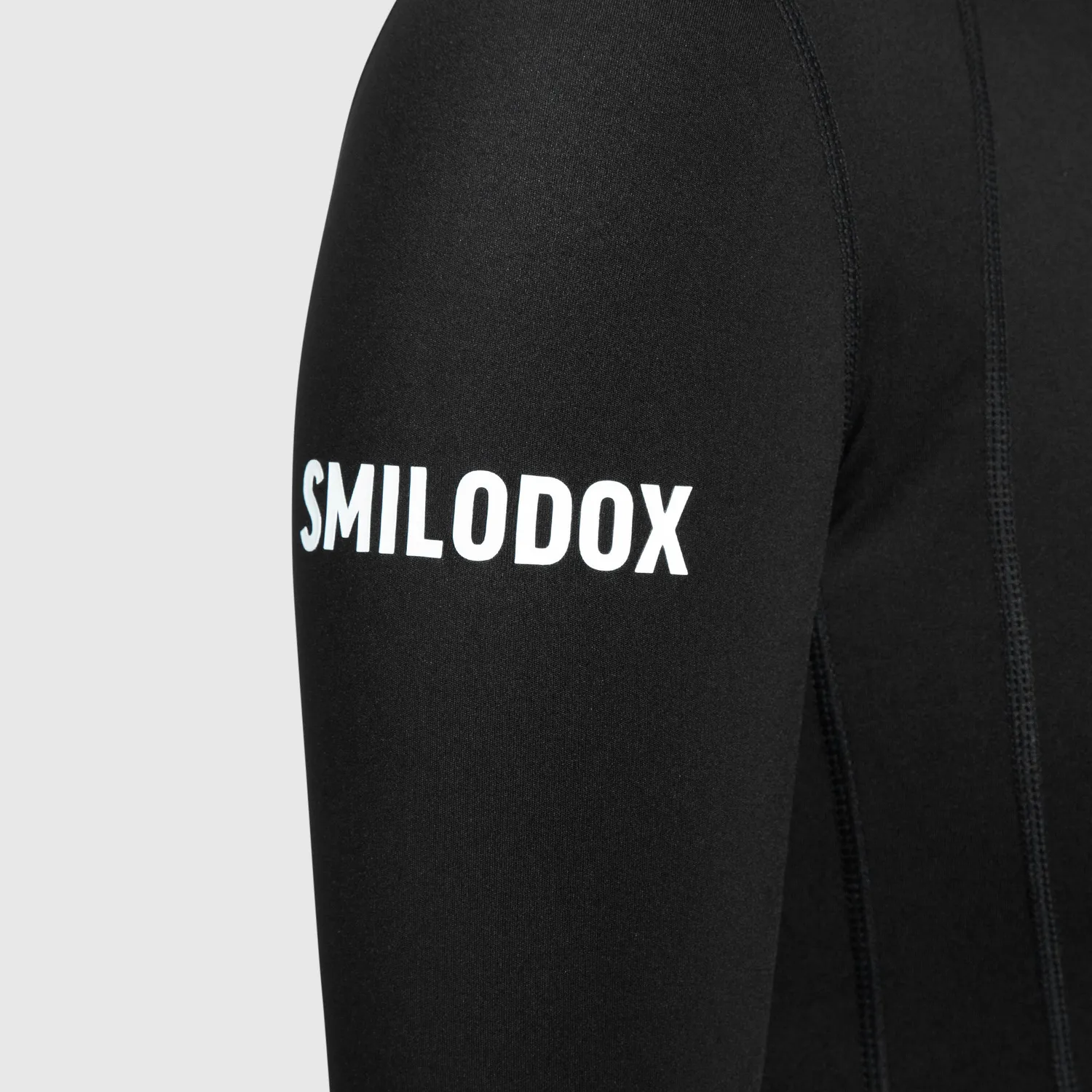 Smilodox Sorea Sommer Damen Jacke Schwarz Stehkragen