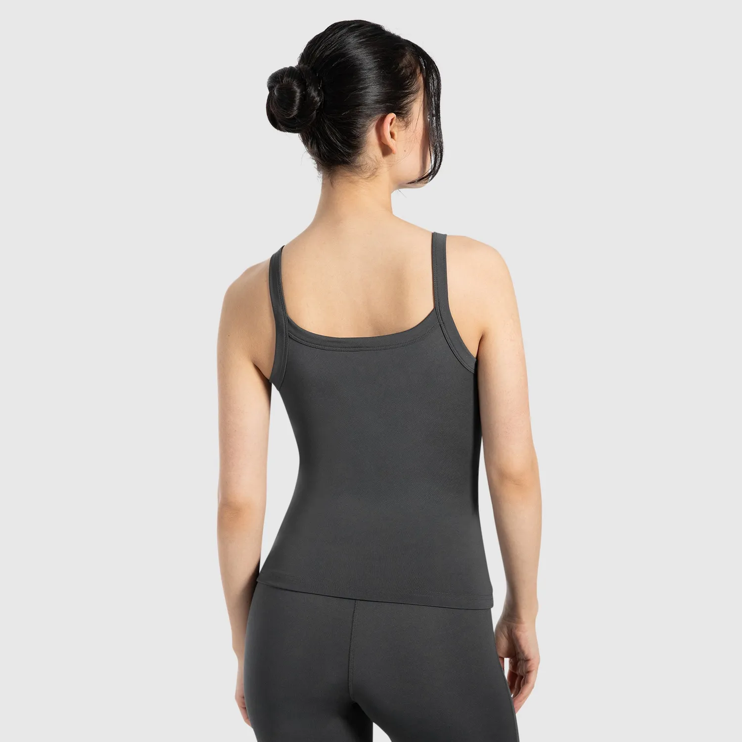 Smilodox Missie Tanktop Damen Schwarz Slim Fit
