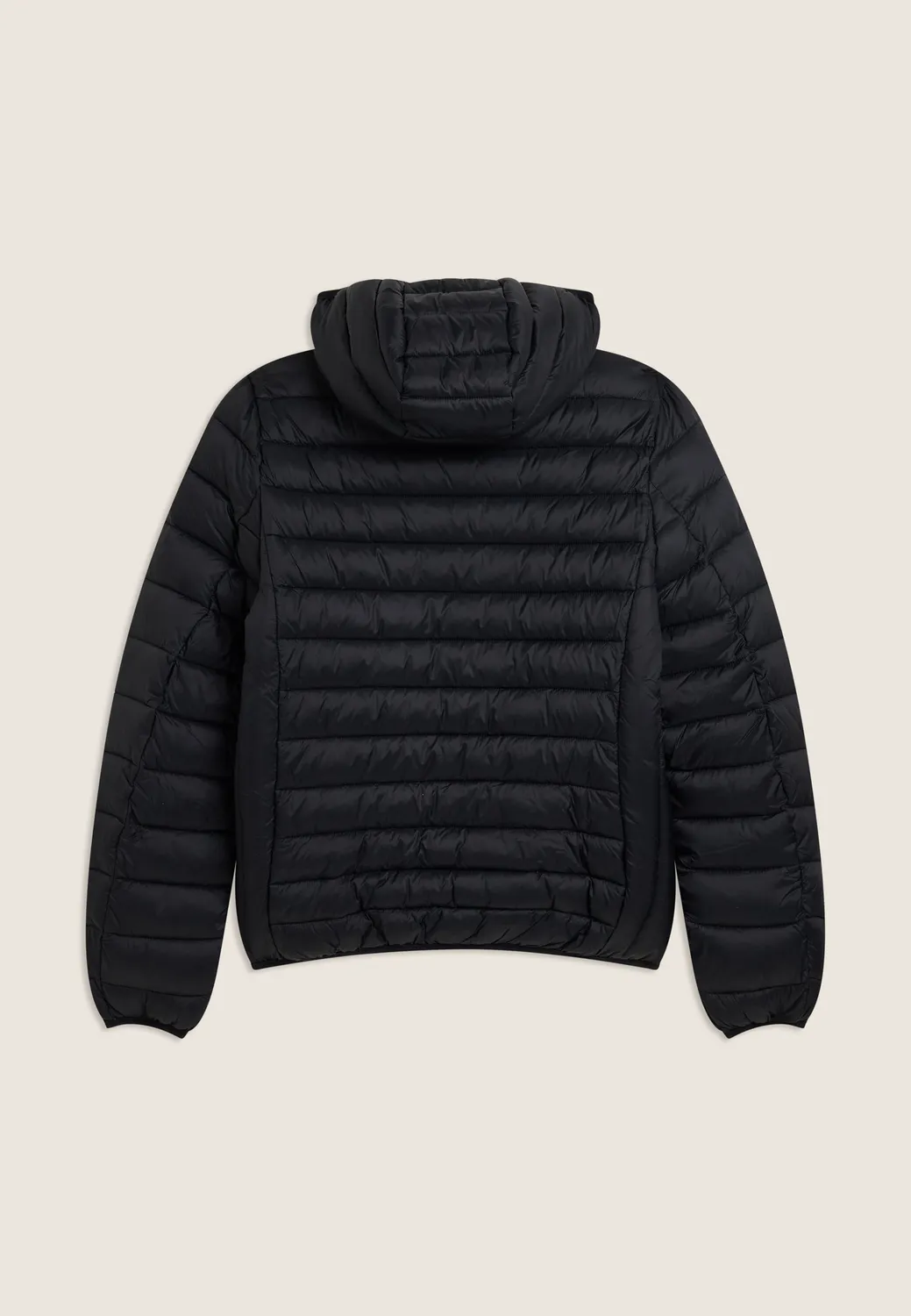 Freddy Winterjacke Damen Stepp Kapuze Schwarz