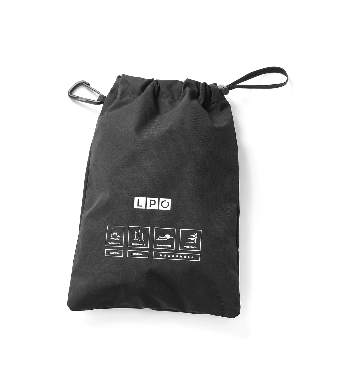 LPO Nicklas Outdoorjacke schwarz wasserdicht