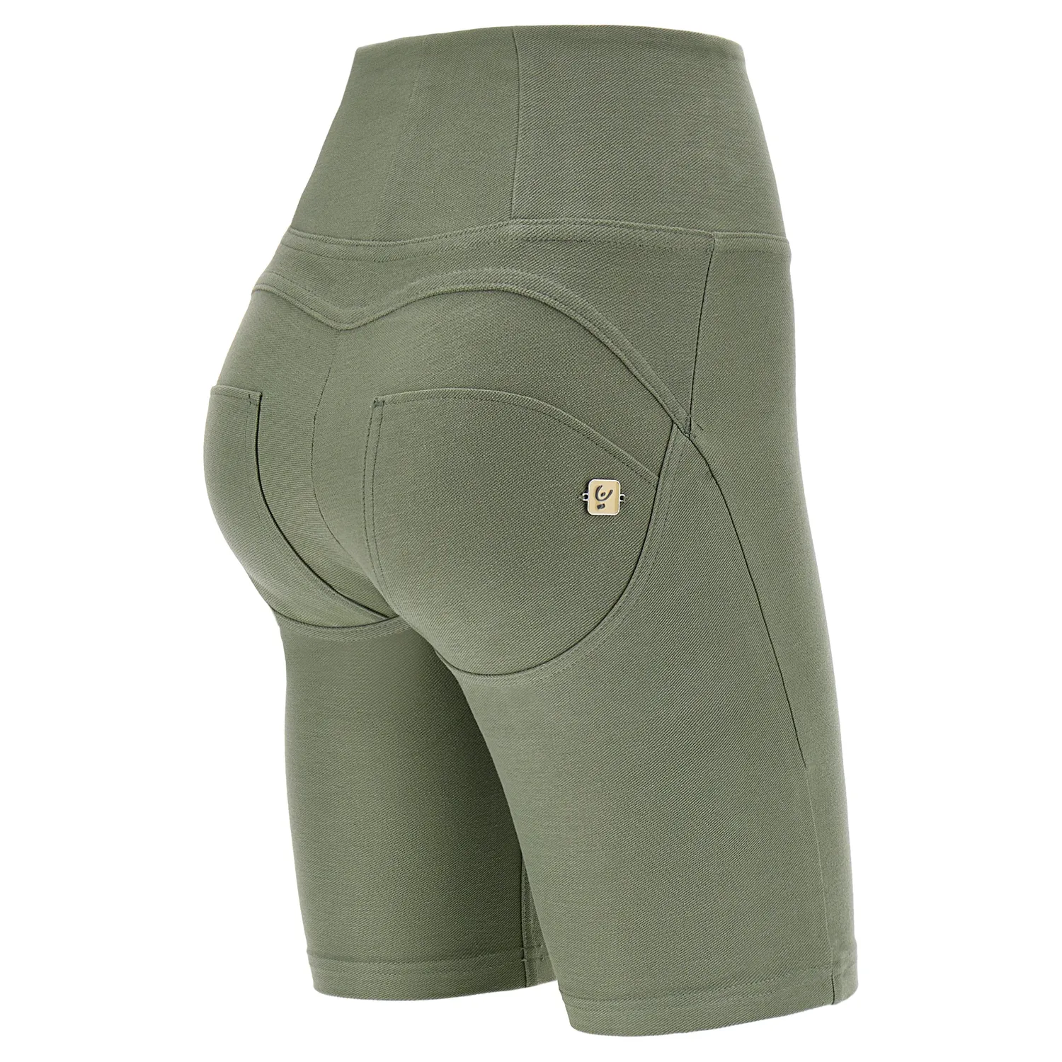 Freddy WR.UP Biker Leggings Oil Green Push-up