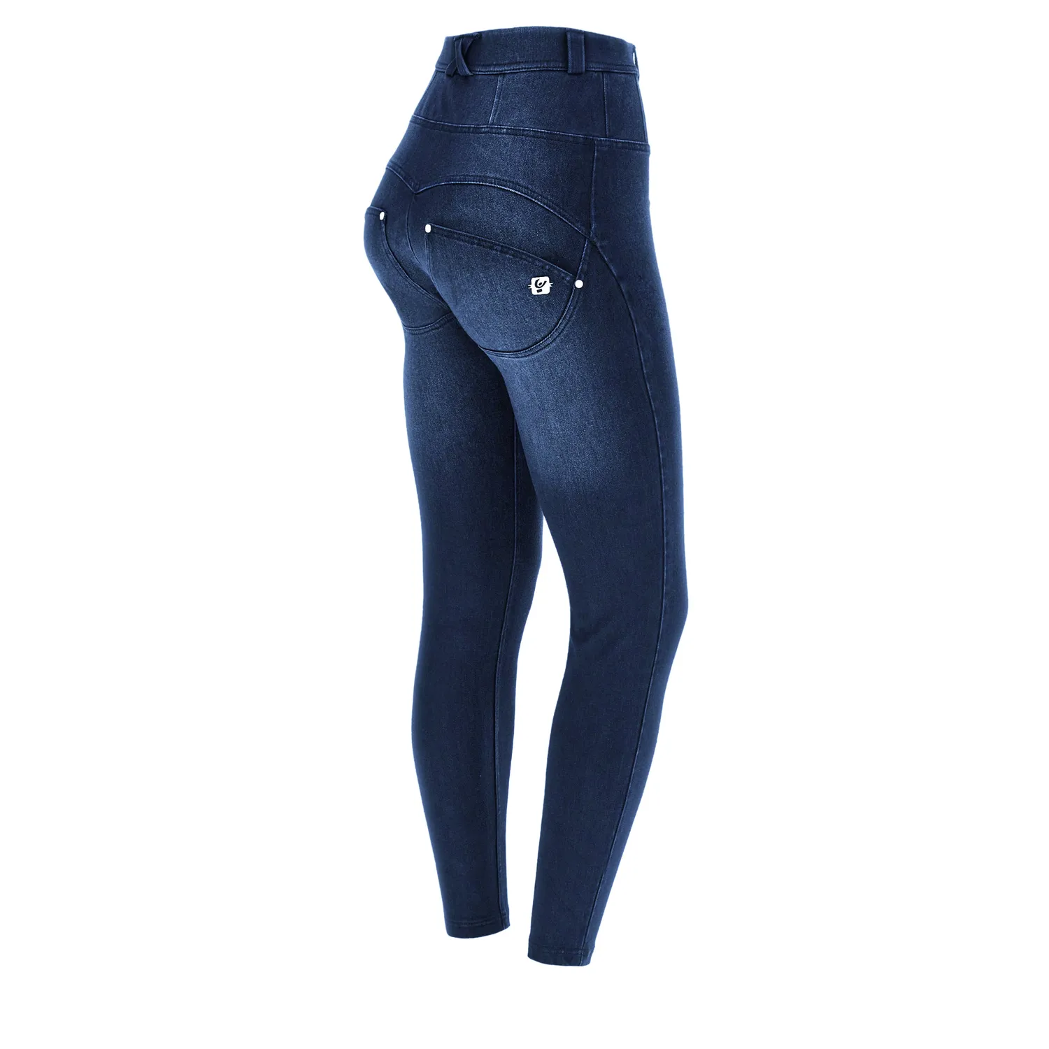 Freddy WR.UP Bustier High-Waist Jeans dunkelblau formend